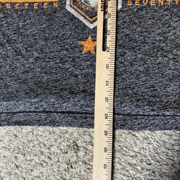 American Fighter Shirt Mens Large Gray Heather Graphic Training Division 1974 - Picture 9 of 9